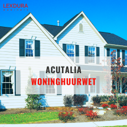 Actualia woninghuurwet