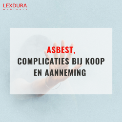 Asbest, complicaties bij...