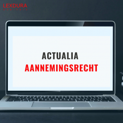 Actualia aannemingsrecht